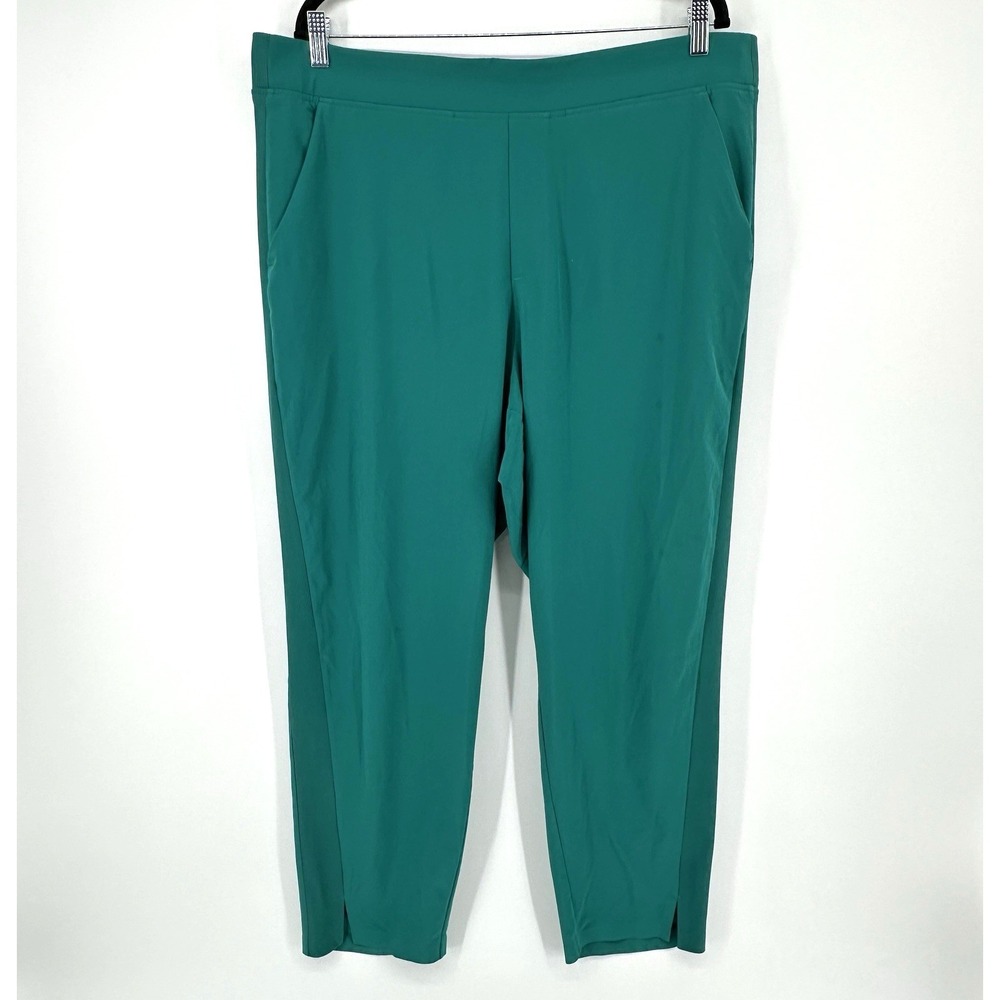 Athleta Brooklyn Mid-Rise Ankle Pant in Emerald Green Women's Size 18